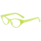 Yellow frame white piece [triangular diamond]