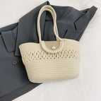 hollow cream white solid color