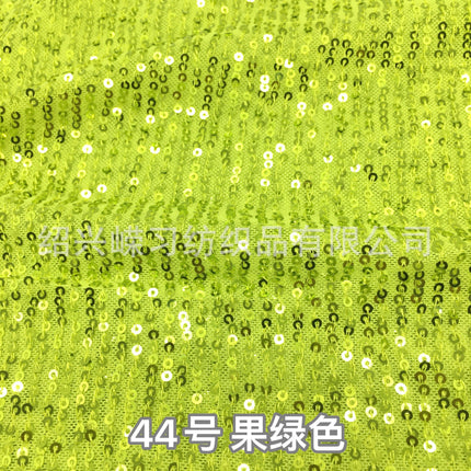 3mm straight sequins embroidered stretch mesh vertical embroidered beads fabric dress wedding dress stage clothing fabric wholesale