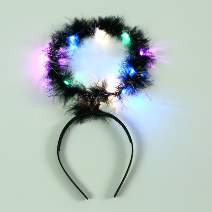 Halloween dress up angel wings props accessories Angel stick Angel headband head ring fairy stick Devil set 61