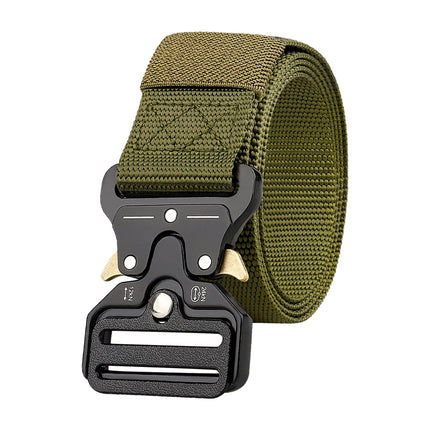 Cross-Border Cobra Buckle Tactical Waist Belt Set Outdoor Multi-Functional Nylon Quick-Release Belt Real-Life Cs Outer Belt