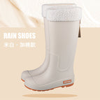 1028 high tube white with cotton [one size smaller] / 36