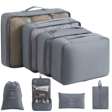 Cross-border Travel Storage Bag Ten-piece Set Business Travel Storage Bag Large Capacity Storage Bag Waterproof Travel Storage Bag
