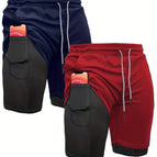 Navy Blue + Red / S