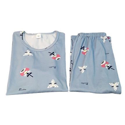 Factory new direct selling spring and autumn long sleeve pajamas women's autumn Korean leisure and comfortable girl student home clothing suit