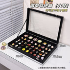 Black pu leather badge box (large size)