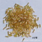 Large quantity and excellent price / [m32] 2*4 tube beads [2 tubes]