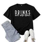 Black (white font) / S