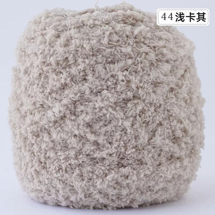 3 strands of coral fleece baby scarf coarse wool hand woven towel line baby sweater in stock wholesale