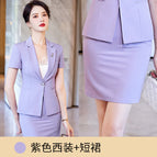 Purple Suit Skirt / S