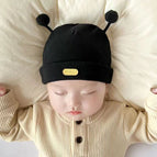 08 black-little bee / One size fits all (0-12 months)