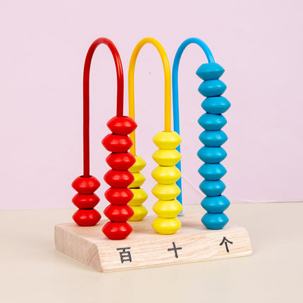 Five-gear counter primary school students' first and second grade mathematics teaching aids, counting tools, arithmetic, ten thousand five-element calculation framework learning tools