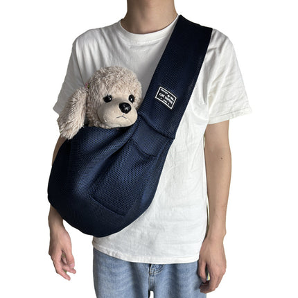 Amazon's Best-Selling Mesh Summer Foldable Shoulder Pet Bag Large Capacity Breathable Portable Travel Cross-Body Cat Bag