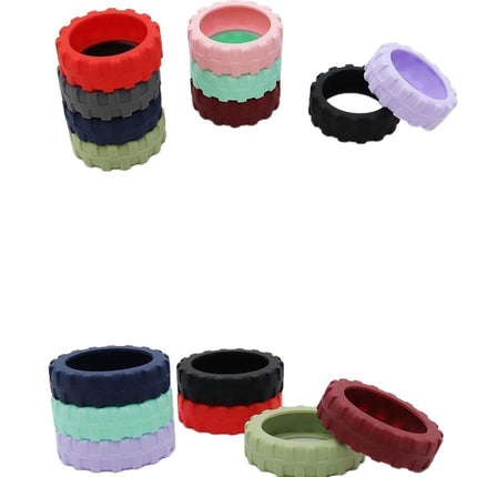 Luggage Protective Cover Thickeneded Wear-Resistant Repair Cover Suitcase Wheel Rubber Silent Silicone Universal Wheel Protective Cover