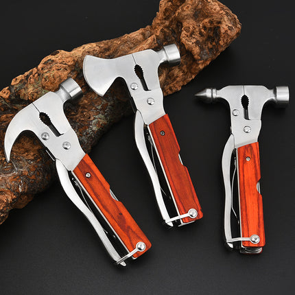 Factory direct supply multi-function axe hammer portable outdoor tool car life-saving hammer broken window hammer multi-function hammer