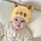 02 yellow-little cute / One size fits all (0-12 months)