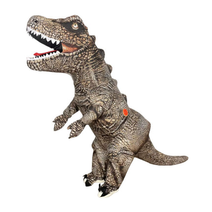 Halloween Muscular Tyrannosaurus Rex Dinosaur Inflatable Suit Holiday Party Funny Doll Inflatable Costume Cosplay Costume