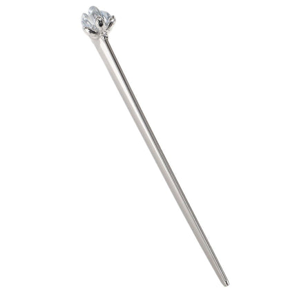 New Chinese Style Elegant Crystal Magic Wand Star Moon Hairpin Creative Faucet Auspicious Cloud Lotus Hairpin Hair Accessories