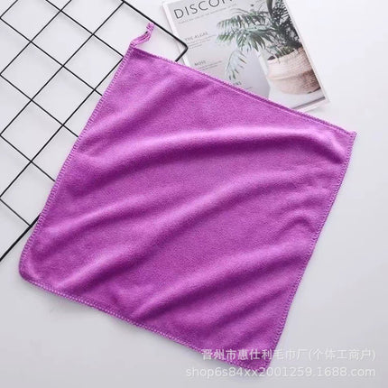 Wholesale Microfiber Towels for Housekeeping and Cleaning, Absorbent Kindergarten Towels for Wiping Glass, Tables, and Kitchen Rags