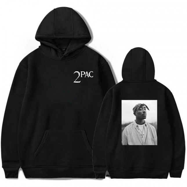 [Cross Border Code] Rapper 2pac Tupac Shakur 96 felpa Hoodie
