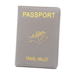 1009 antimagnetic passport holder/grey