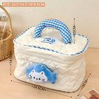 2 # Off-white cat-cosmetic bag