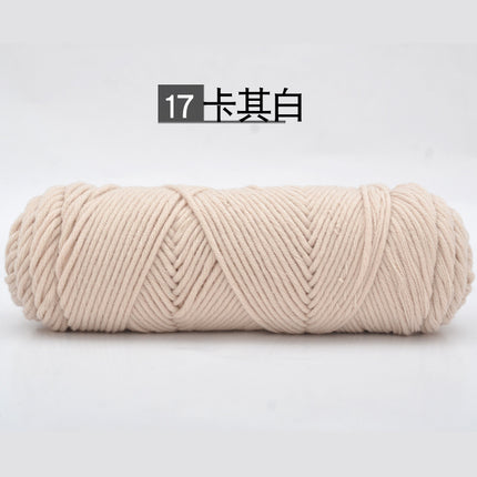 9th 8-strand lover cotton wool 2 two-woven scarf thread thick wool milk cotton baby thread needle thread wholesale