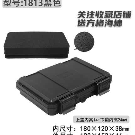 Abs Tool Box Precision Instrument Ip67 Waterproof Safety Plastic Protective Box Three-Proof Edc Small Parts Box Pp