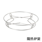 Heat-insulated furnace rack