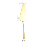 Golden cake spatula