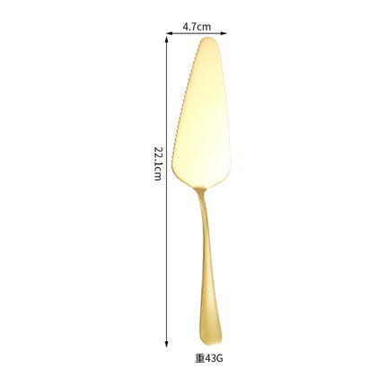 Cross-border Stainless Steel Cake Knife Shovel suit Kitchen Pizza Cutter Creative Baking Household Cream Shovel Knife Gift Box