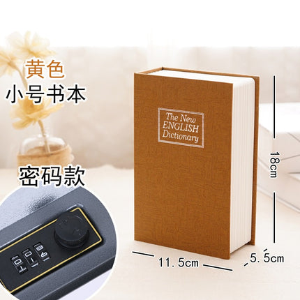 Book Safe Piggy Bank Large Password Box with Lock Banknote Piggy Bank Child Cute Creative Birthday Gift