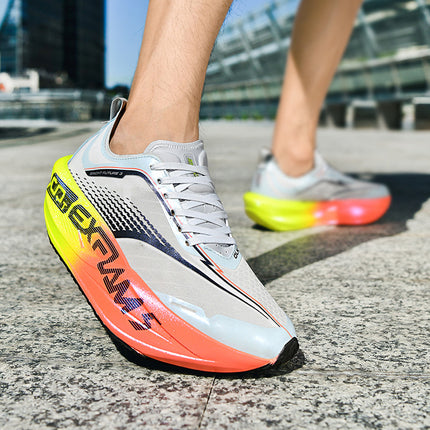 Professional Marathon Sports Training Racing Competition Cushioning Breathable Men's Sports Shoes Carbon Plate Comfortable Women's Running Shoes Autumn