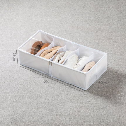 Shoe Box Storage Box Transparent Household Shoe Cabinet Shoe Box Space-saving Bed Bottom Shoe Box Dormitory Shoe Storage Artifact