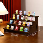 2-5 layers doll rack walnut color [4 layers]