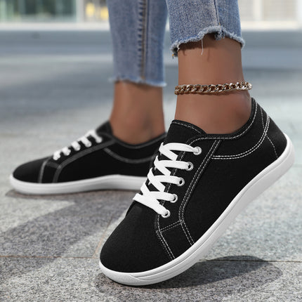 White Canvas Shoes, Soft-Soled Couple Sneakers, Large Size Men's and Women's Shoes, Non-Slip, Wear-Resistant, Gymnastics Performance White Shoes, New Style