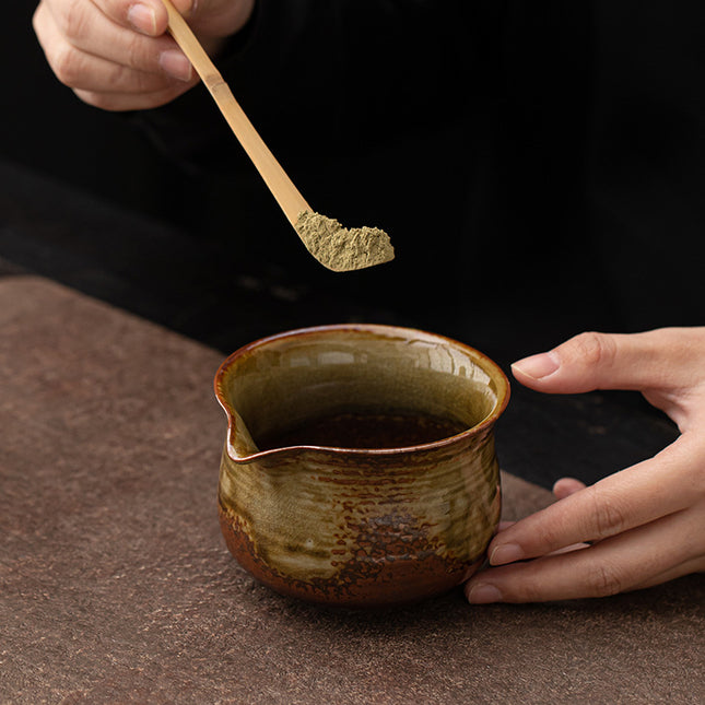 Kiln-Turned Threaded Tip Matcha Bowl, Tea Bowl, Song Dynasty Tea Art, Tea Making Tools, Tea Ceremony Accessories, Handmade