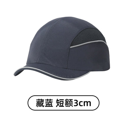 Ce Certified Lightweight Safety Helmet Cross-Border Anti-Collision Hat Protective Workshop Hat Breathable Quick-Drying Anti-Collision Baseball Cap