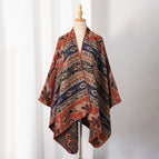 Slit towel-caramel