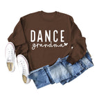 Coffee sweater (white font) / S