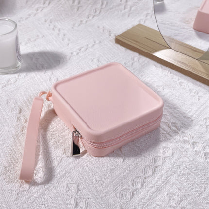 New Fashion Square Silicone Coin Purse Large Capacity Earphone Key Coin Storage Bag Travel Portable Cosmetic Bag