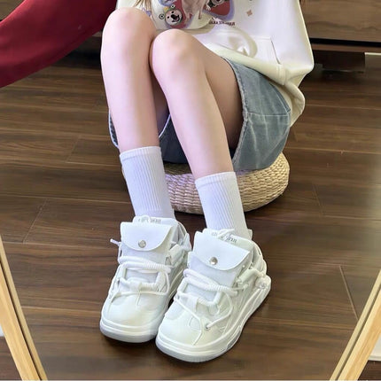 2024 New versatile casual niche design retro sneakers Korean style ins Street shooting men and women couple sneaker