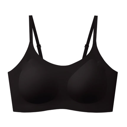 Seamless Invisible Liquid Foundation Underwear Women's Dressing Impermeable Comfortable Fixed Cup Small Chest Push-up Beautiful Back Bra