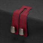 Laser marking/factory a generation of hair/can be labeled into the warehouse / [zinc alloy hook head] leather red
