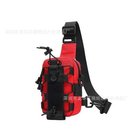 Outdoor Sports Water Bottle Mobile Phone Cross-Body Bag Military Fan Strap Cross-Body Small Mobile Phone Water Cup Waist Bag Cross-Body Small Backpack