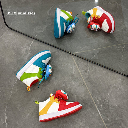Spring Festival New Year 2025 Spring Children's sneaker Boys' Board Shoes Baby Soft Bottom Toddler Shoes Girls' Casual Shoes