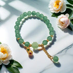 H02 four-leaf clover purple gold gourd bracelet
