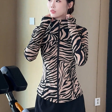 This Year's Casual Zip-Up Cardigan Slim-Fit Jacket and Straight-Leg Pants Two-Piece Set for Women, Spring and Autumn Korean Style, Fashionable and Versatile