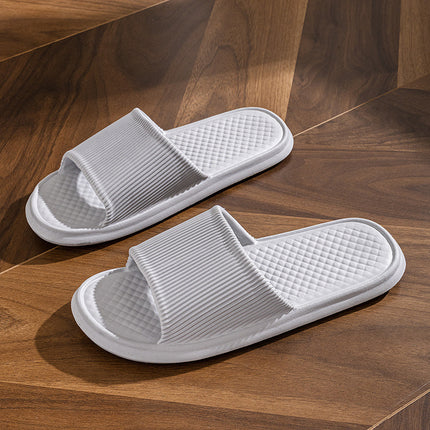 Slip Slippers Women's Summer Household Non-slip Bathroom Bathing Couple's Thick-soled Household Men's Summer Simple Sandals