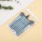 8 blue bags